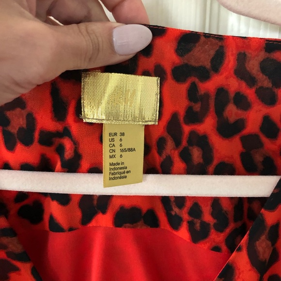 H&M Red/Black Dress - Picture 8 of 8